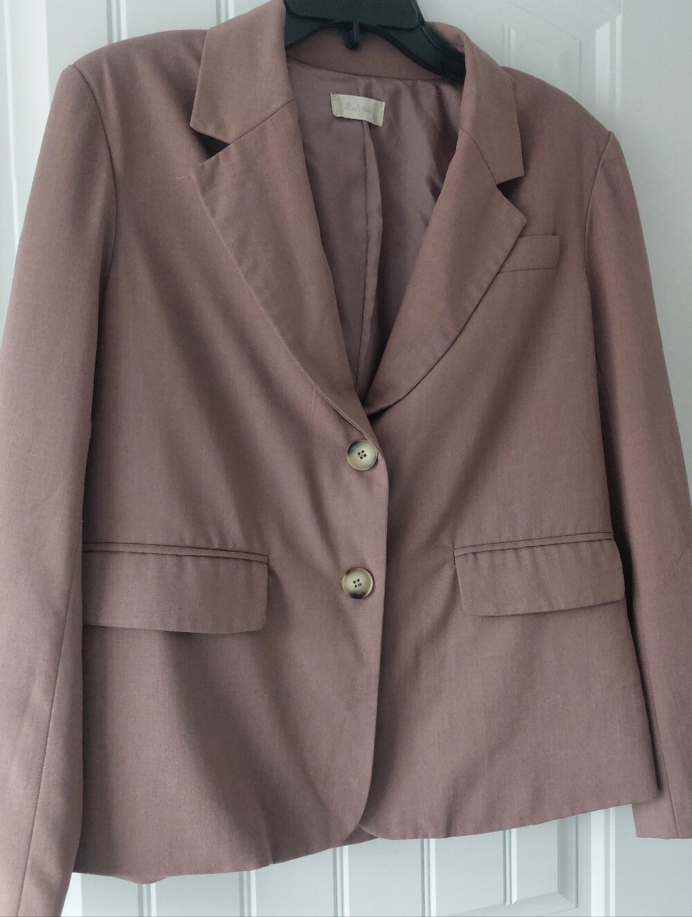 Altar'd State Women's Mauve Tailored Blazer Jacket
